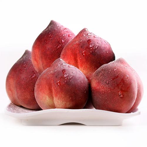 云南红宝石桃子 现摘新鲜，甜蜜滋味的诱惑